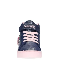 Sneaker alta Lelli Kelly Mille Stelle da bambina blu