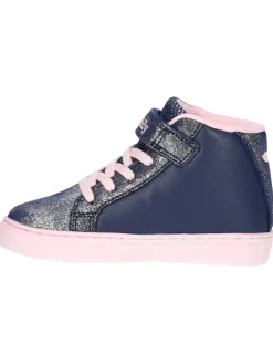 Sneaker alta Lelli Kelly Mille Stelle da bambina blu