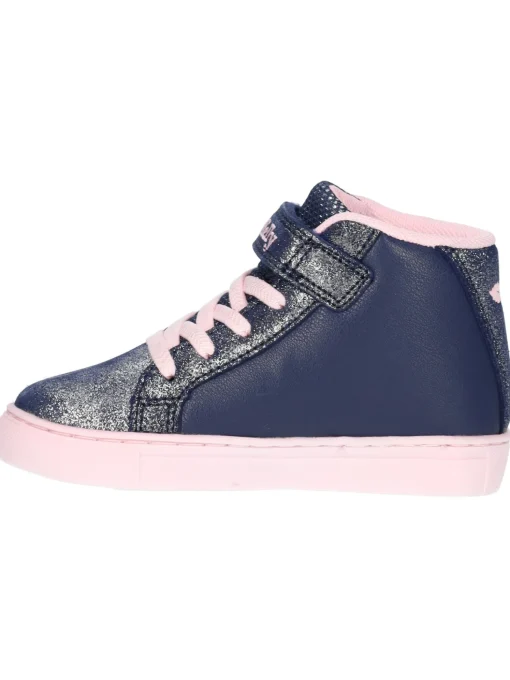 Sneaker alta Lelli Kelly Mille Stelle da bambina blu