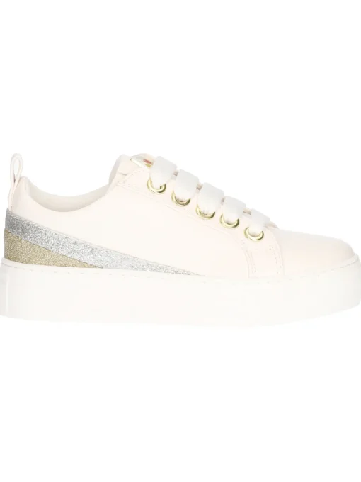 Sneaker Asso da bambina avorio