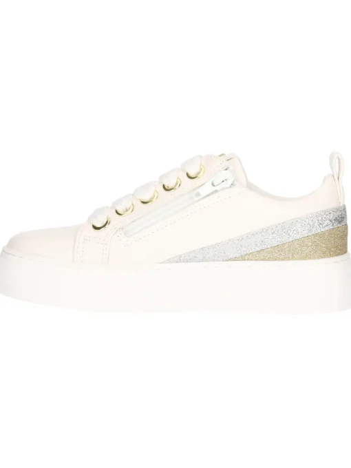 Sneaker Asso da bambina avorio