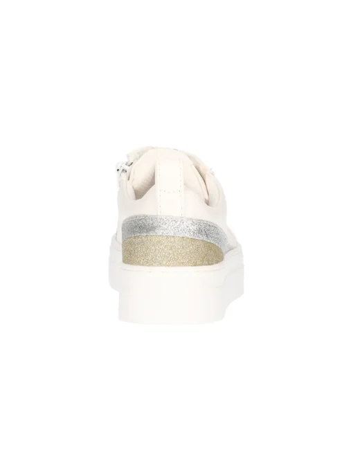 Sneaker Asso da bambina avorio