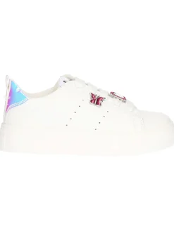 Sneaker Asso da bambina bianca