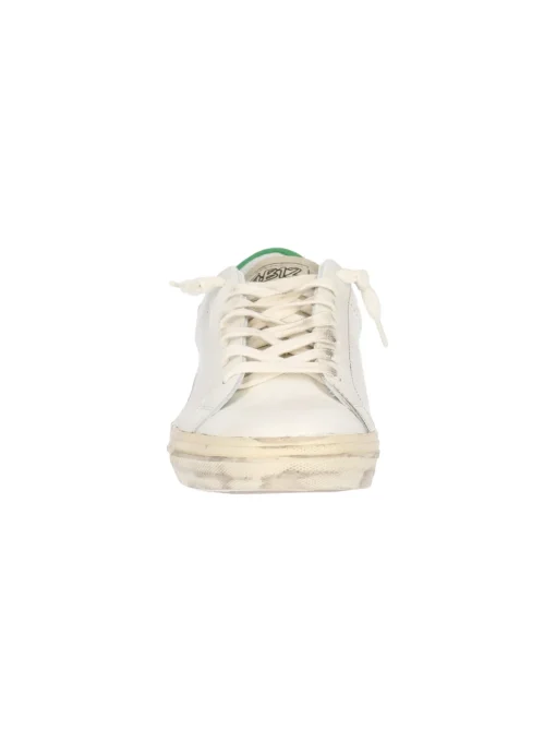 Sneaker 4B12 da uomo bianca