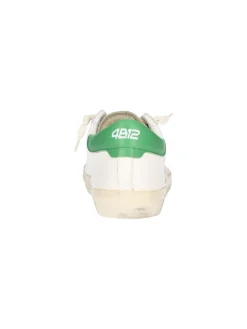 Sneaker 4B12 da uomo bianca