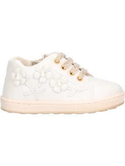 Sneaker Balducci primi passi bambina avorio