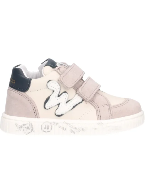 Sneaker Balducci primi passi bambino grigia e beige