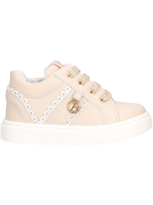 Sneaker Balducci primi passi bambina beige