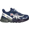 Sneaker Bull Boys Dinosauro Lights da bambino blu