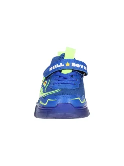 Sneaker Bull Boys Dinosauro Lights da bambino blu