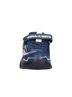 Sneaker Bull Boys Dinosauro Lights da bambino blu