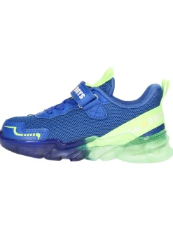 Sneaker Bull Boys Dinosauro Lights da bambino blu