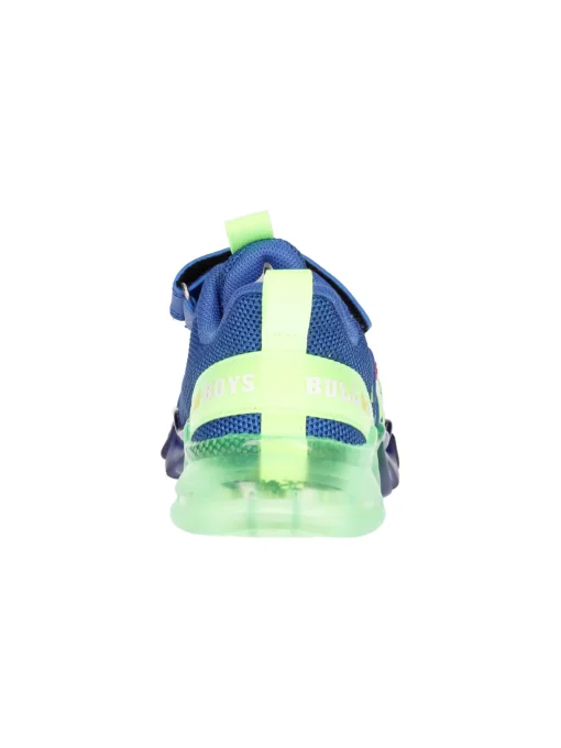 Sneaker Bull Boys Dinosauro Lights da bambino blu