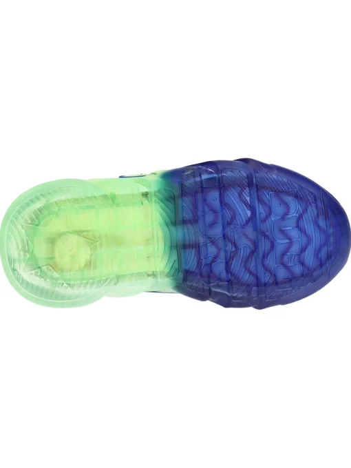 Sneaker Bull Boys Dinosauro Lights da bambino blu