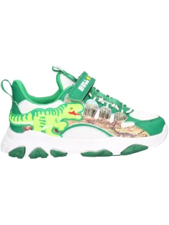 Sneaker Bull Boys T-Rex da bambino verde