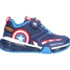 Sneaker Captain America by Geox da bambino blu