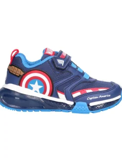 Sneaker Captain America by Geox da bambino blu