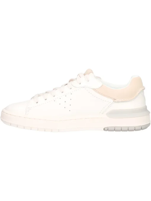 Sneaker Clarks Courtlite da uomo bianca