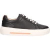 Sneaker Clarks Hollyhock da donna nera