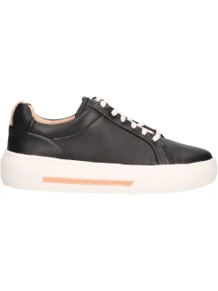 Sneaker Clarks Hollyhock da donna nera