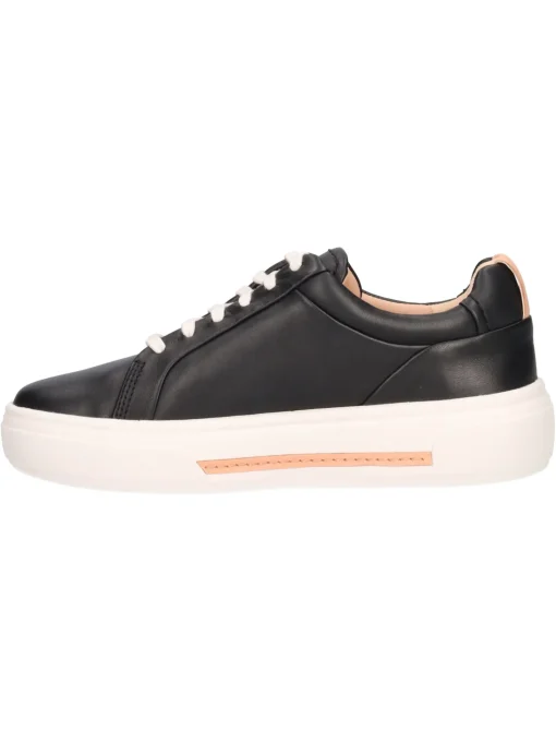 Sneaker Clarks Hollyhock da donna nera