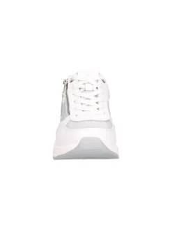 Sneaker con zeppa Lumberjack Sody da donna bianca