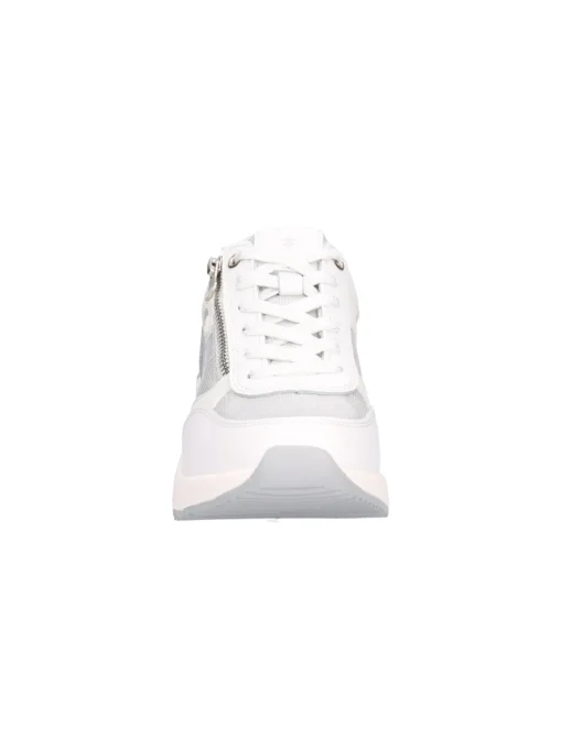 Sneaker con zeppa Lumberjack Sody da donna bianca
