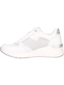 Sneaker con zeppa Lumberjack Sody da donna bianca