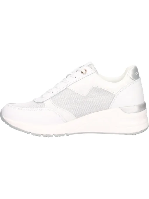 Sneaker con zeppa Lumberjack Sody da donna bianca
