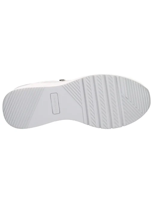 Sneaker con zeppa Lumberjack Sody da donna bianca