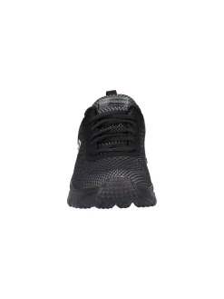 Sneaker con zeppa Skechers Lite Weight da donna nera