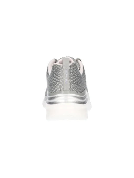 Sneaker con zeppa Skechers Lite Weight da donna grigia