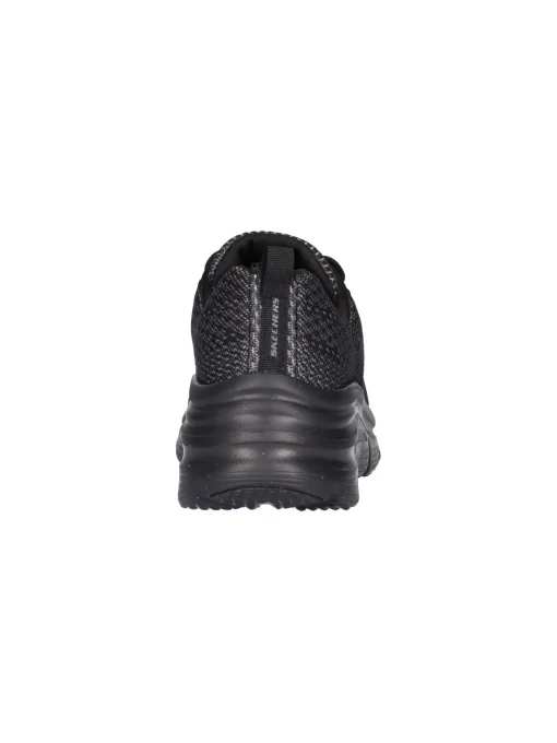 Sneaker con zeppa Skechers Lite Weight da donna nera