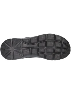 Sneaker con zeppa Skechers Lite Weight da donna nera