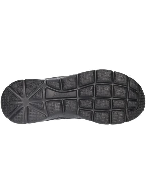 Sneaker con zeppa Skechers Lite Weight da donna nera