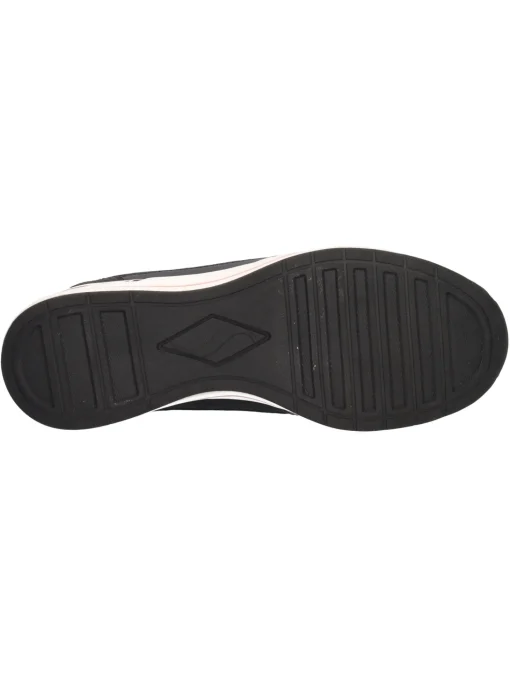 Sneaker con zeppa Skechers da donna nera