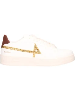 Sneaker Fourline da donna bianca