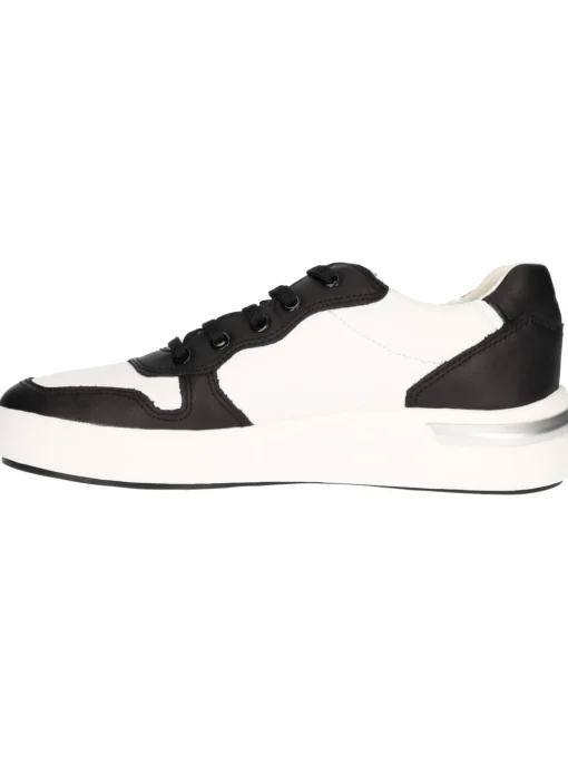 Sneaker Geox Dalyla da donna bianca e nera