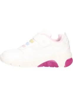 Sneaker Geox Fadinlight da bambina bianca glitter