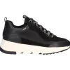 Sneaker Geox Falena da donna nera