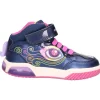 Sneaker Geox Inek da bambina blu