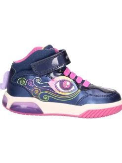 Sneaker Geox Inek da bambina blu