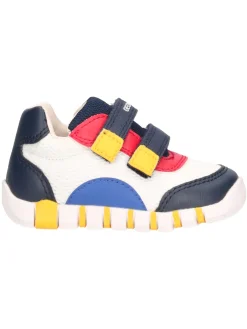 Sneaker Geox Iupidoo primi passi bambino bianca
