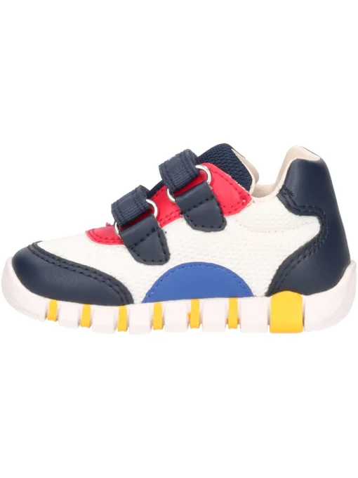 Sneaker Geox Iupidoo primi passi bambino bianca