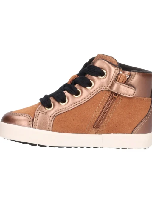 Sneaker Geox Kilwi primi passi bambina cuoio