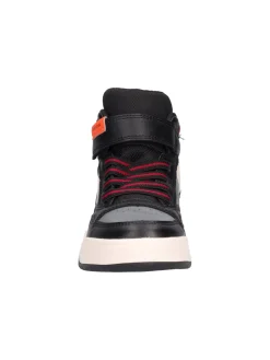 Sneaker Geox Perth da bambino nera