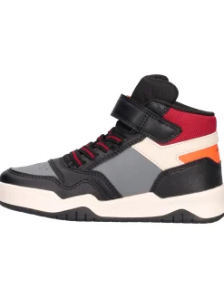 Sneaker Geox Perth da bambino nera