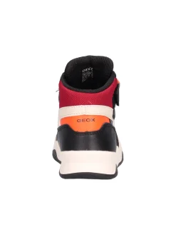 Sneaker Geox Perth da bambino nera