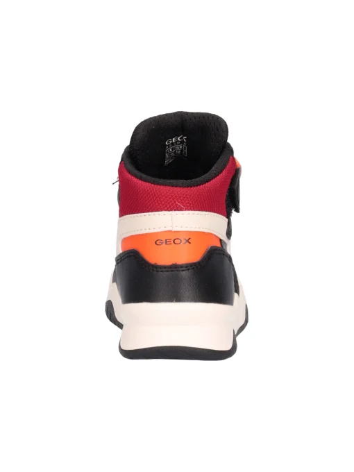 Sneaker Geox Perth da bambino nera