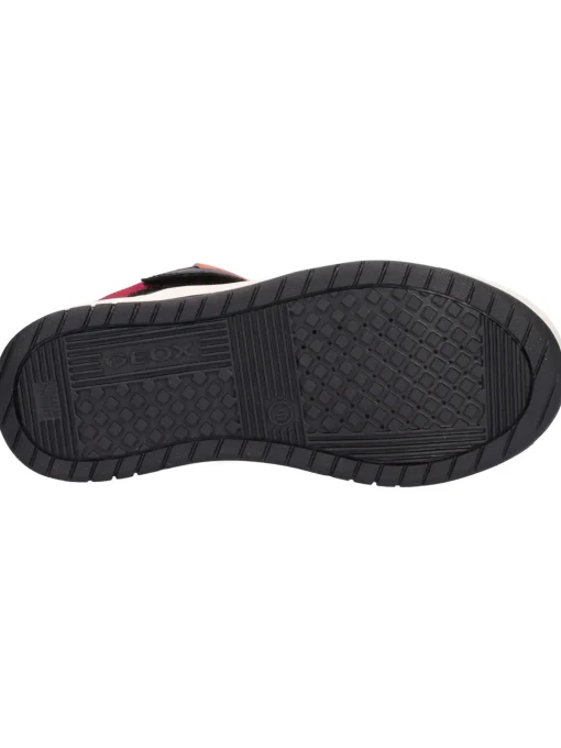 Sneaker Geox Perth da bambino nera